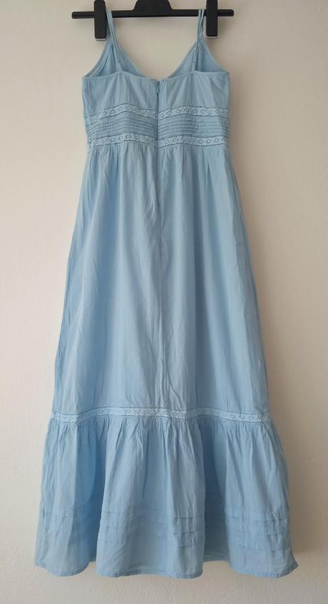 Dámské letní šaty midi h&m 34 xs, h&m,xs