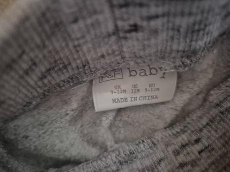 Tepláčky f&f vel. 80, f&f,80