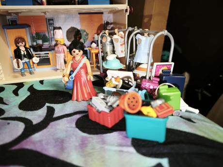 Playmobil barák s figurkami, 