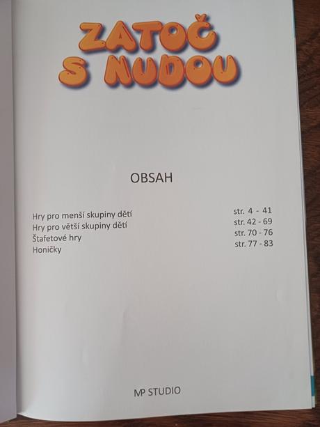 Zatoč s nudou kniha plná soutěží pro děti, 