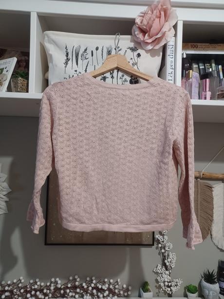Starorůžové bolerko - krátký svetřík h&m 170 / xs, h&m,170
