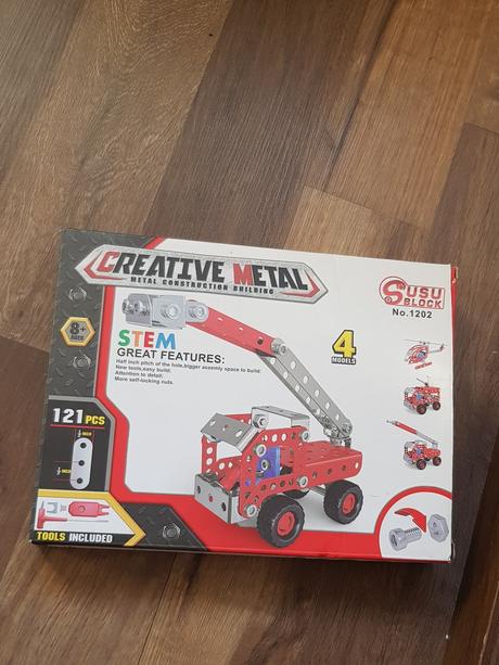 Stavebnice creative metal, 