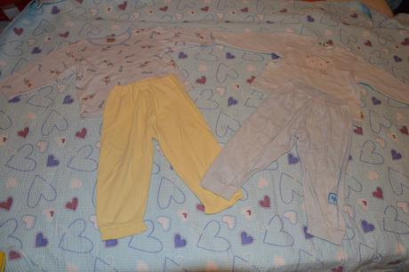 2x bavlněné pyžamo pyžamko vel 92, frog,92