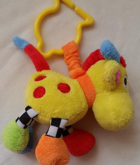 Plyšová závěsná kravička, 