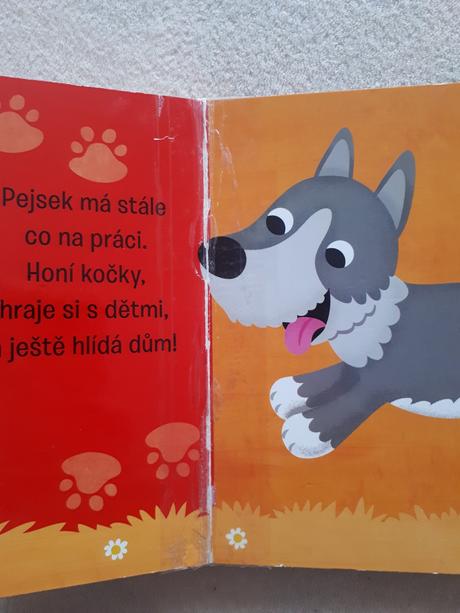 Dětská knížka popletená knížka jak dělají zvířátka,