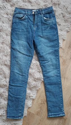 Riflové zateplené kalhoty vel. 158, sinsay,158