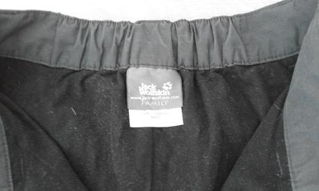 753 - kalhoty, jack wolfskin,140