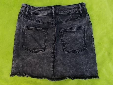 Riflová sukně, h&m,140