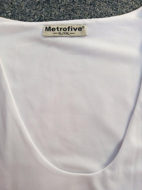 Bílé tílko zn."metrofive" vel."xl/xxl", xl