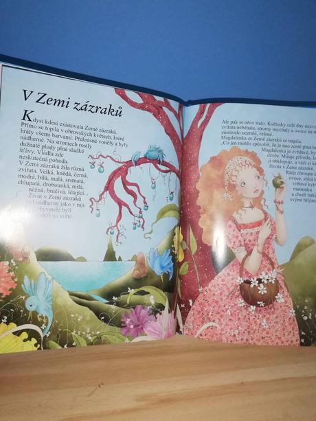 Kniha - o princeznách a vílách,