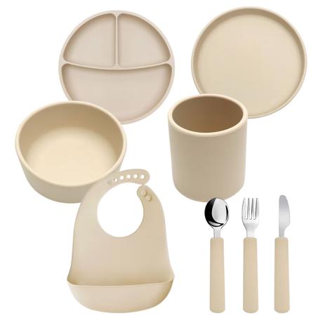 Jídelní silikonová sada classic,