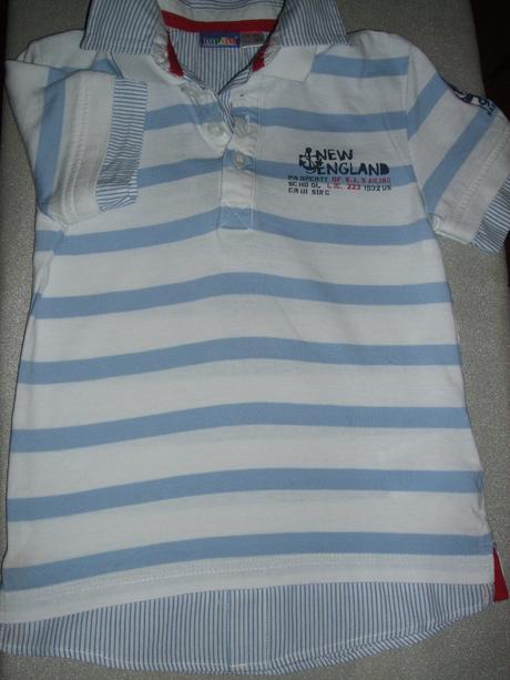 Polokošeľa vo vrstvenom vzľade new england, lupilu,110