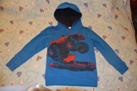 116 mikina s kapucí a potiskem, esprit,116