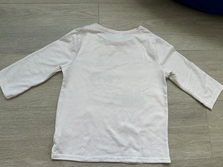 Dívčí bílé tričko kočka, jednorožec, vel. 140, f&f,140