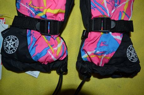 Lyžařské prstové rukavice,nepromokavé,v.152-xl, 152 - xs