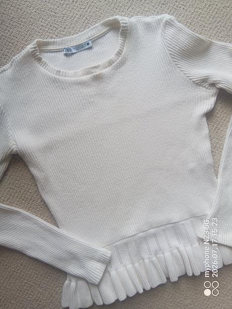 Tričko - slabší svetřík zn."zara" vel "s", zara,s