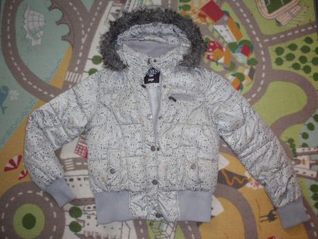 Bunda-bundička zímní krátká s kapucí vel. m-l-40., kenvelo,m