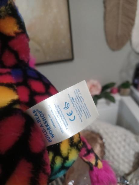 Plyšová žirafa build a bear workshop, 