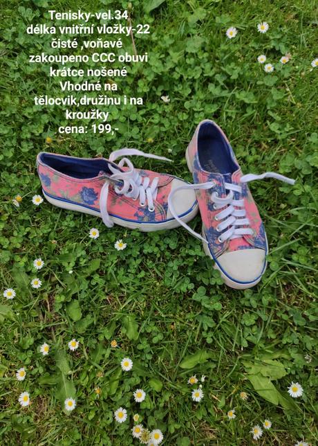 Tenisky -vel 34, 34