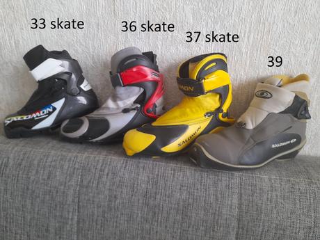 Boty na běžky sns, salomon,36
