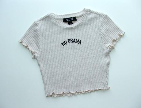 J867 dívčí pružné crop top triko vel. 134, new look,134