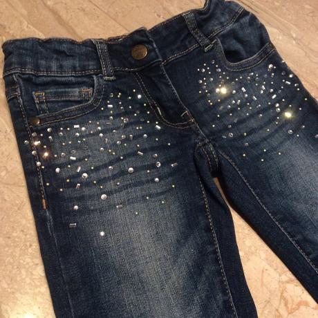 Džíny s kamínky a regulací zn. alive, alive,116