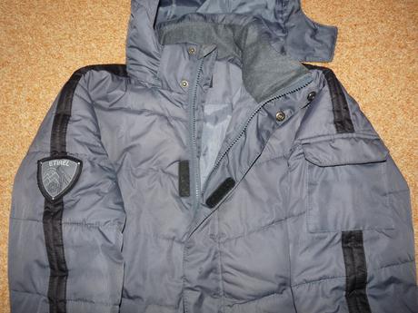 Zimní bunda šedá, etirel,140