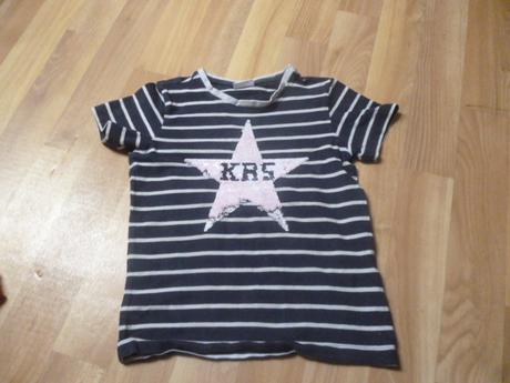 Pruhaté triko kangroos vel. 6-7, 122