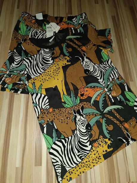 Komplet se zvířátky kraťasy+ tričko 110/116 lindex, lindex,110 / 116