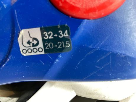 Rostoucí kolečkové brusle decathlon oxelo, 32