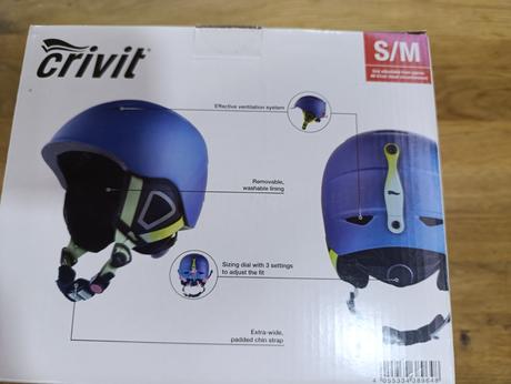 Lyžařska přilba crivit s/m, s