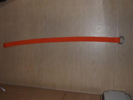 Oranžový pásek (délka 84 cm), 