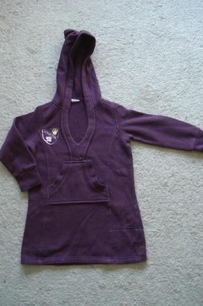 Šaty z teplákoviny, 98