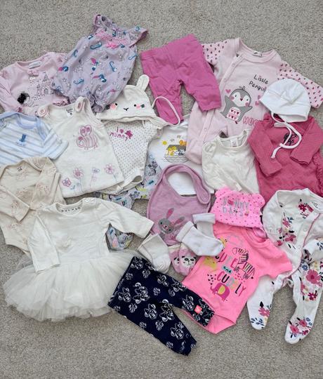 Set oblečení newborn holčička, vel. 50/56/62, 50–62