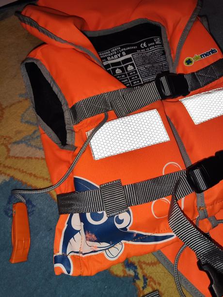 Dětská záchranná vesta žralok elements vel. s, s