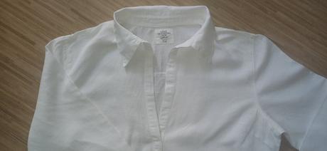 Krásná bílá vzdušná košile vel.44  h&m, h&m,44