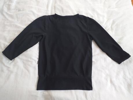 Černá společenská halenka vel. 46, 46