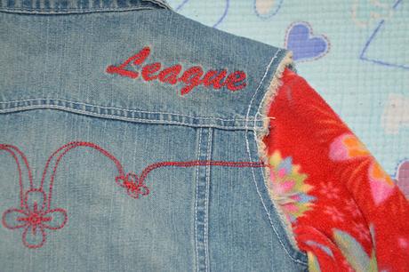 128 fleesová mikina a džínová vesta, h&m,128