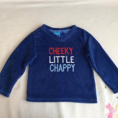 Teplá chlupatková mikina zn. primark, primark,122