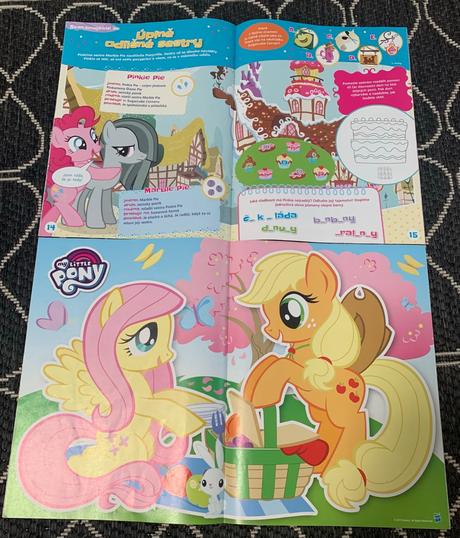 Sada poníkov my little pony a časopisov, 