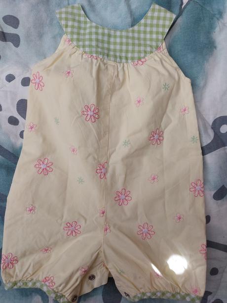 Letní overal s výšivkou, george,74