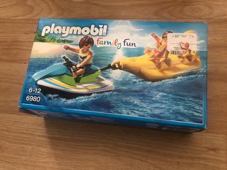 Playmobil 6980 vodní skútr s banánovým člunem, 