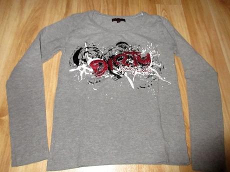 Triko s dlouhým rukávem, s