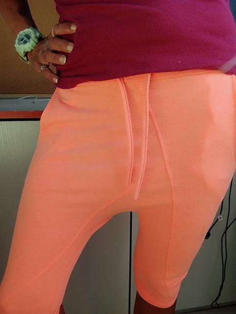 Neon šortky baggy/nasrávačky vel."uni", 