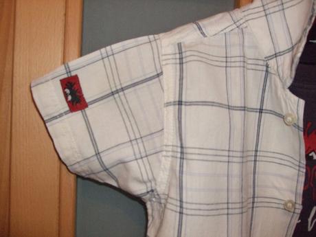 Štýlová košeľa + tričko devil fish, 104