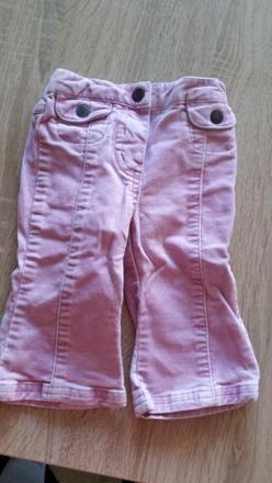 Dívčí manšestrové kalhoty, next,68