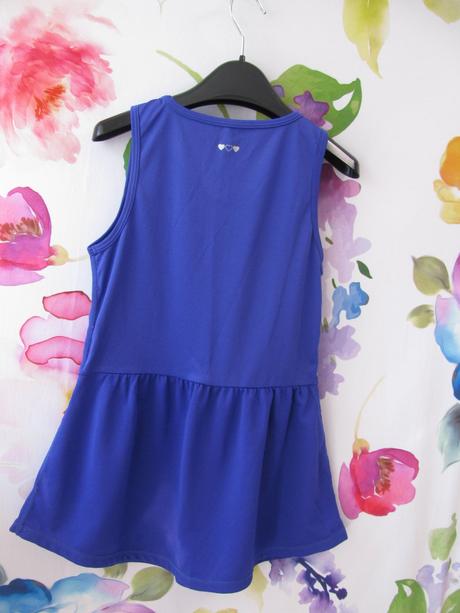 Elastické fialové sportovní šaty, matalan,146