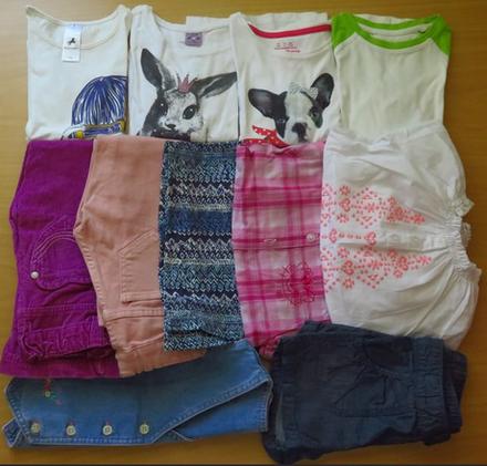 Balík pro holku, vel. 104 (19 ks), 104–116