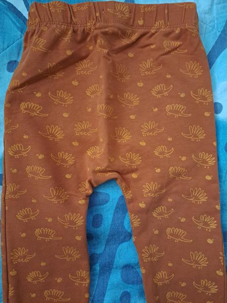 Tepláky legíny ježek, reserved,92