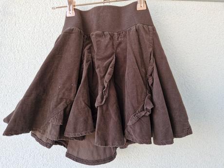 Manžestrová sukně, st. bernard,122